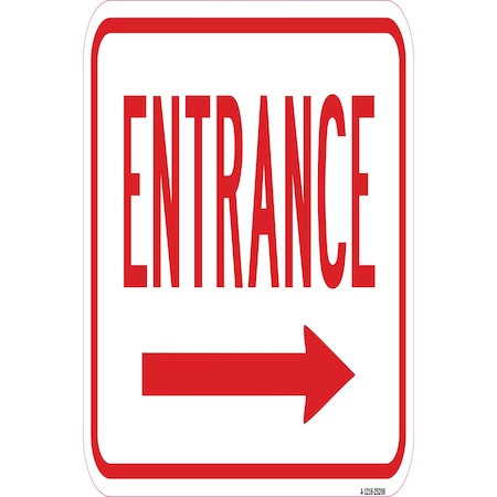 Signmission Safety Sign, 12 in Height, Aluminum, 25208 A-1218-25208